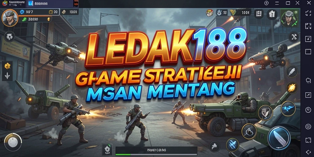 Tampilan screenshot gameplay <strong>LEDAK188</strong> yang menunjukkan aksi strategi yang menegangkan.