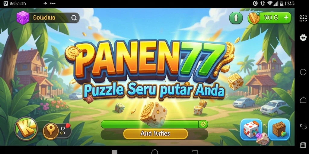 Tangkapan layar gameplay PANEN77 menampilkan puzzle yang menarik.