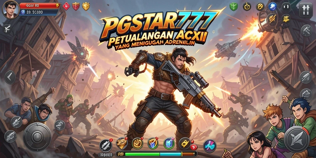 Tampilan menarik dari gameplay PGSTAR777 yang mendebarkan.