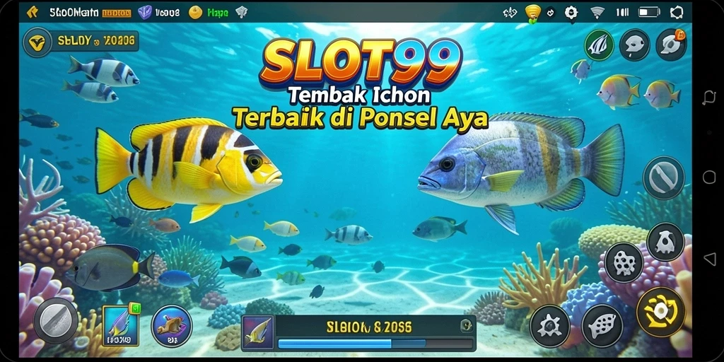 Screenshot menampilkan gameplay Tembak Ikan yang seru dan menarik.