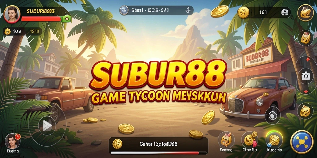 Screenshot utama SUBUR88 menampilkan gameplay Tycoon yang menarik.
